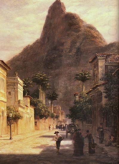 Bernhard Wiegandt Sao Clemente Street oil painting picture